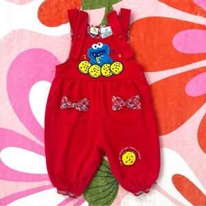 Vintage Sesame Street Cookie Monster jumper